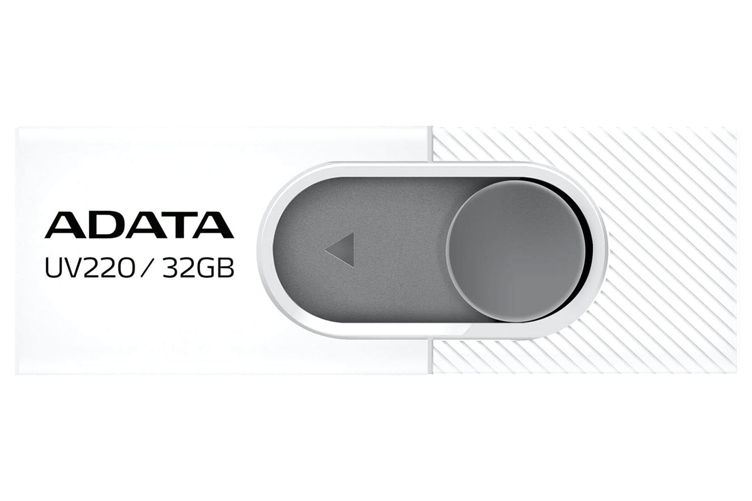 ADATA UV220 USB Flash Drive | 32GB | White/Grey-2
