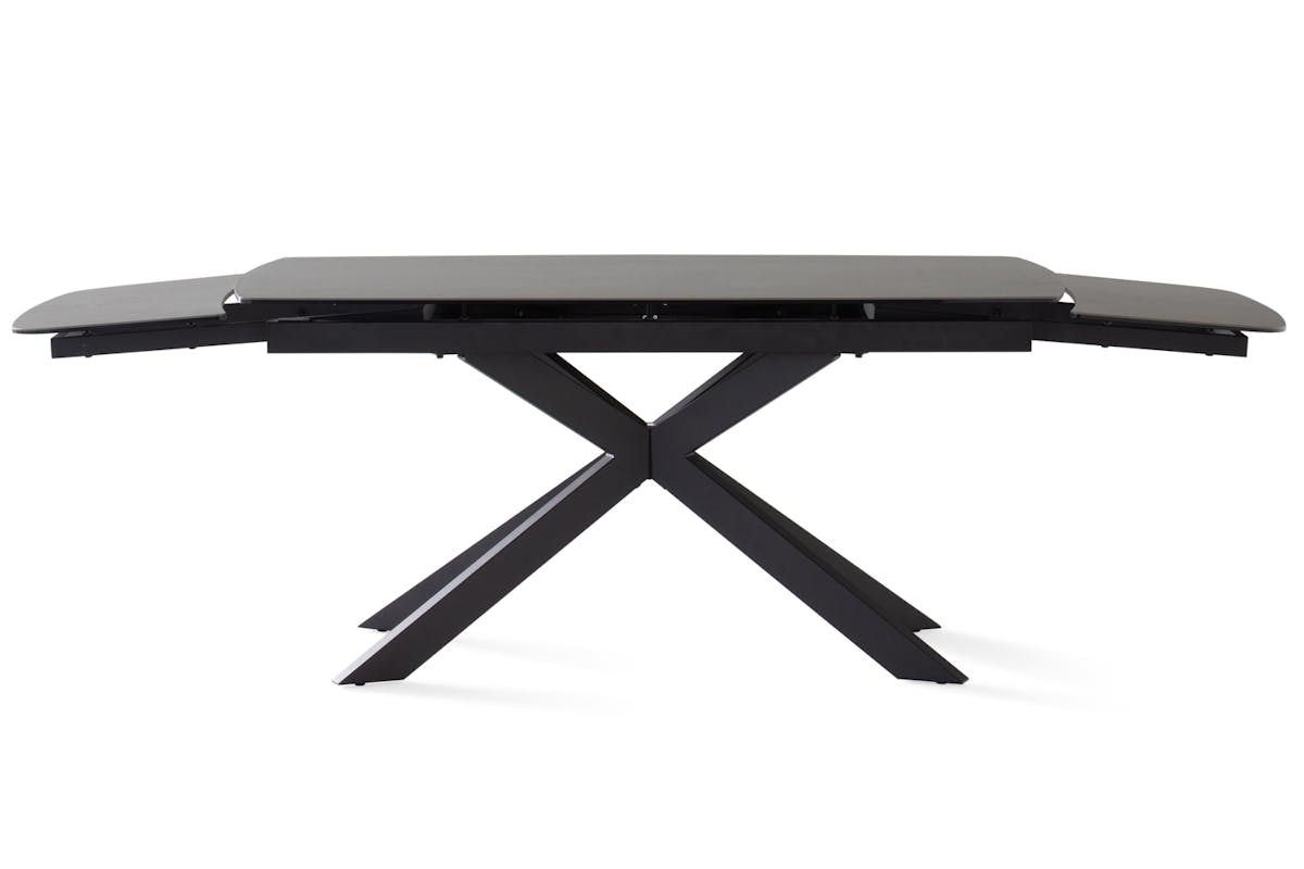 Ava Extending Dining Table | 160 - 240 cm | Black-2