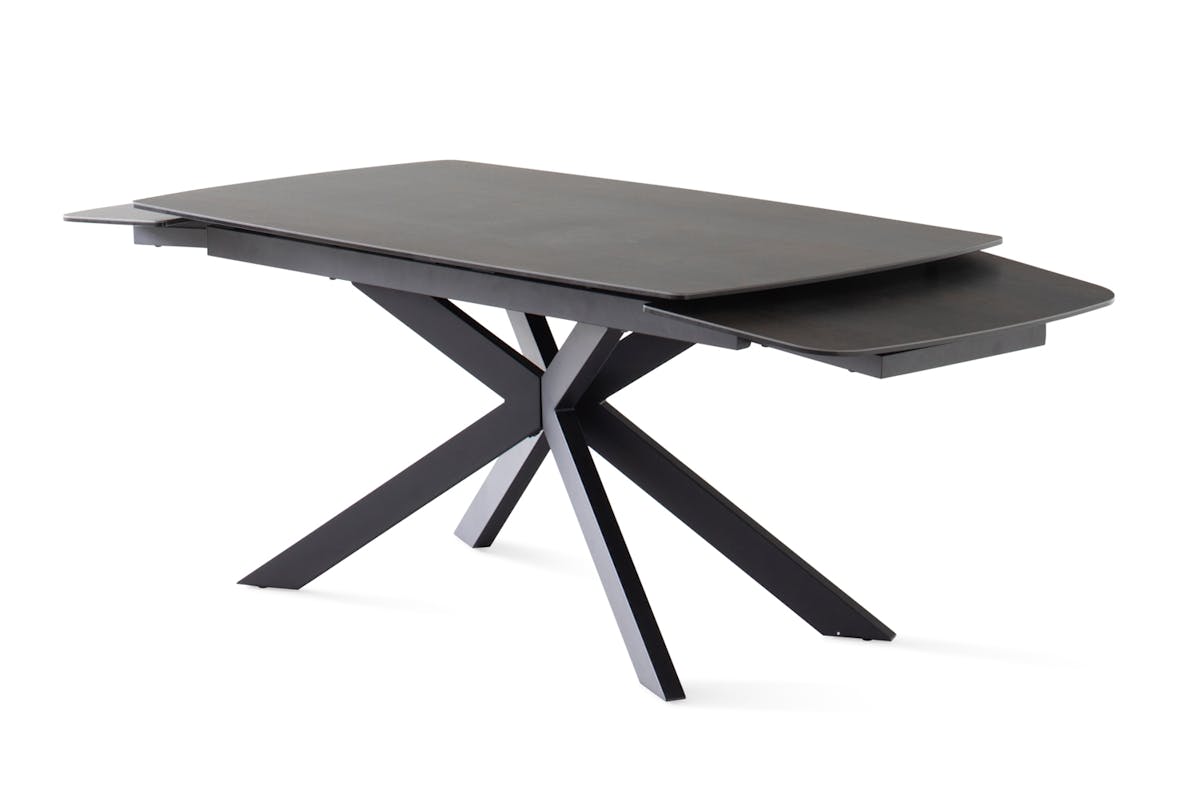 Ava Extending Dining Table | 160 - 240 cm | Black-7