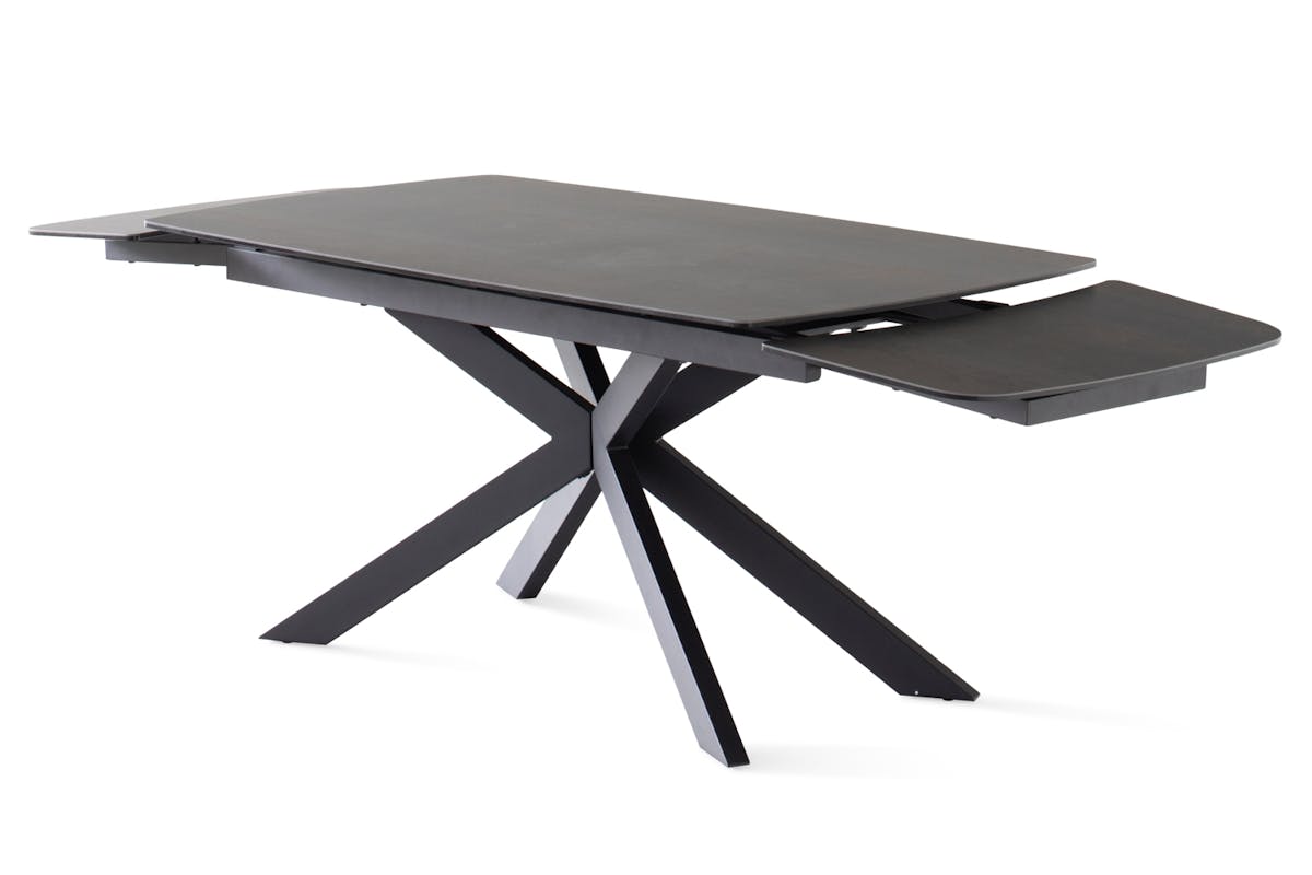 Ava Extending Dining Table | 160 - 240 cm | Black-8