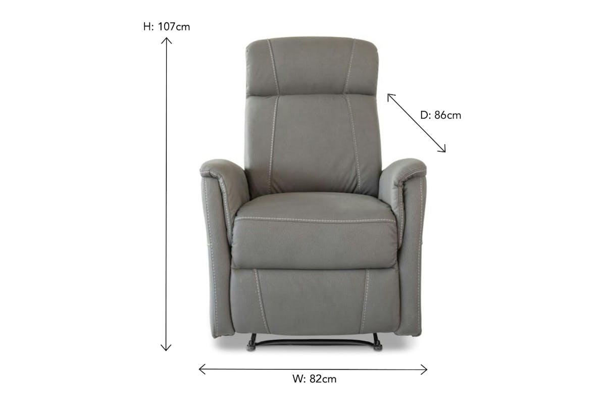 Axen Armchair | Power Recliner | Grey-5