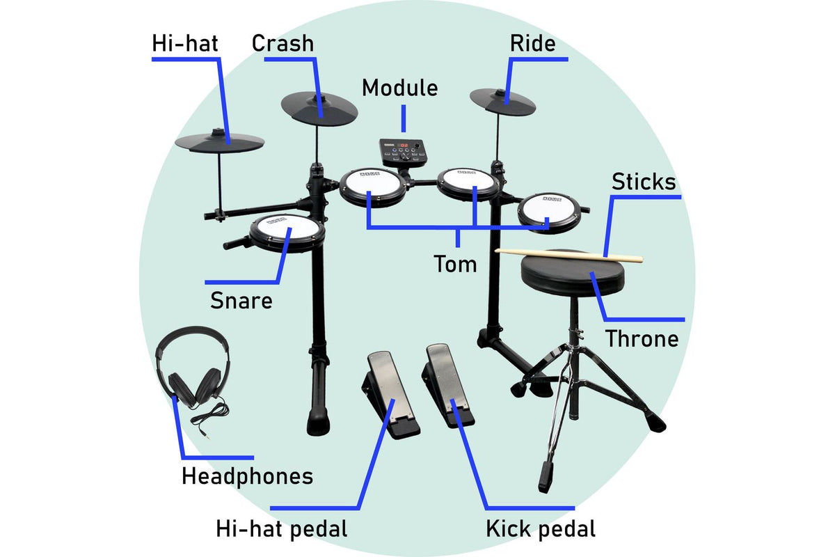Axus Axk4 Digital Drum Kit-2