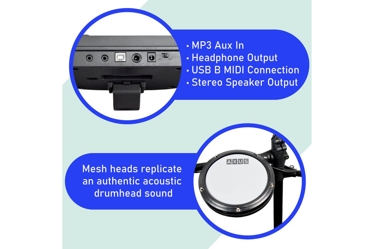 Axus Axk4 Digital Drum Kit-4