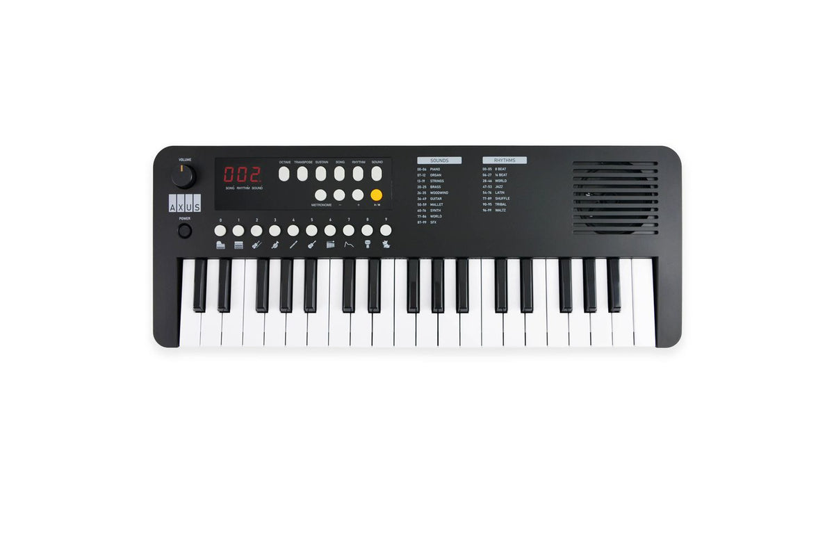 Axus Mini Keyboard 37 Key Keyboard - Black