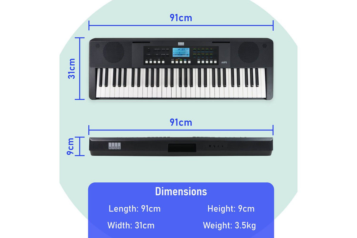 Axus 61 Note Keyboard Pack-4