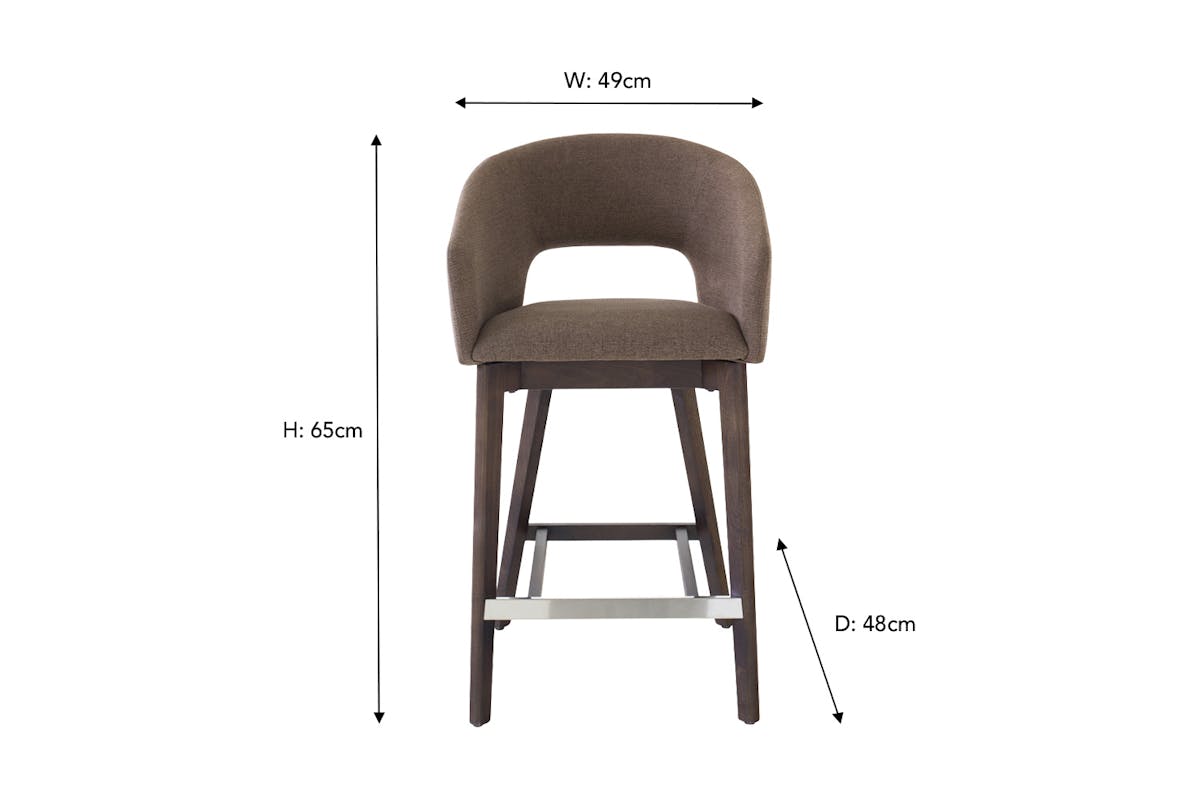 Massa Counter Stool | Brown-10