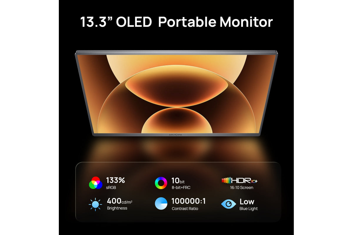 Arzopa A3CPro 13.3" FHD Portable Monitor | AZO1007-4
