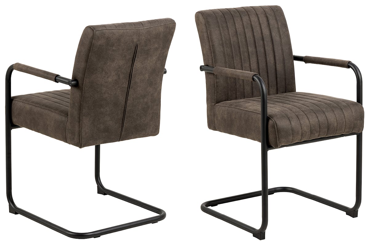 Adele Dining Chair | Anthracite-7
