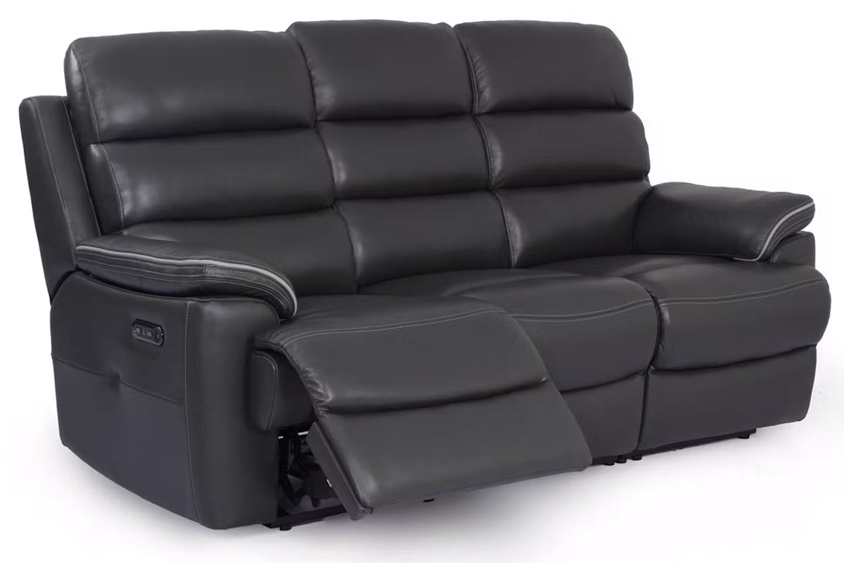 Alec 3 Seater Sofa | Power Headrest Recliner | Trim-4