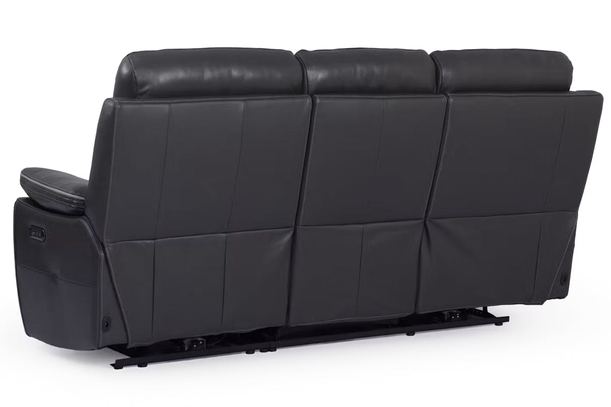 Alec 3 Seater Sofa | Power Headrest Recliner | Trim-6