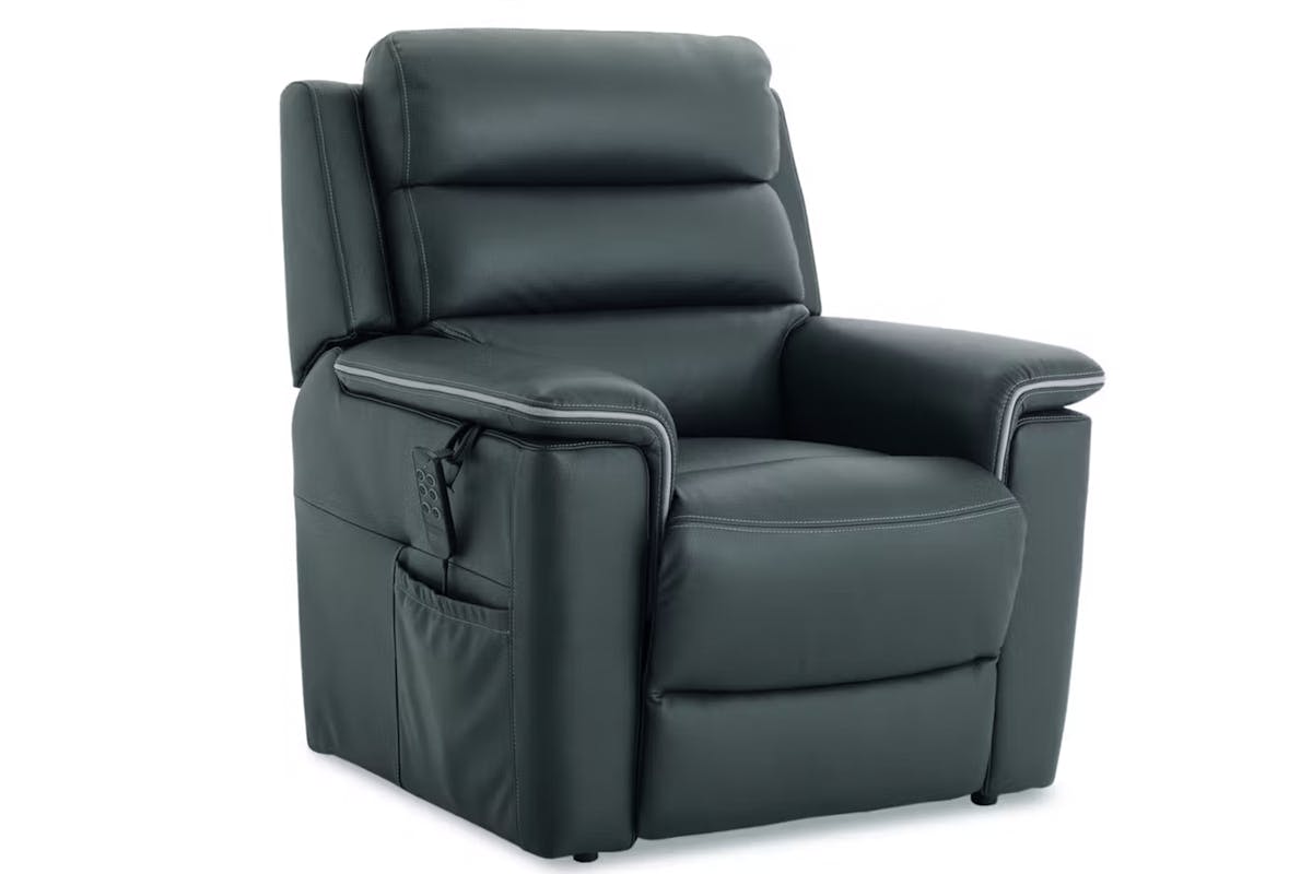 Alec Lift And Tilt Armchair | Trim | Charcoal-2