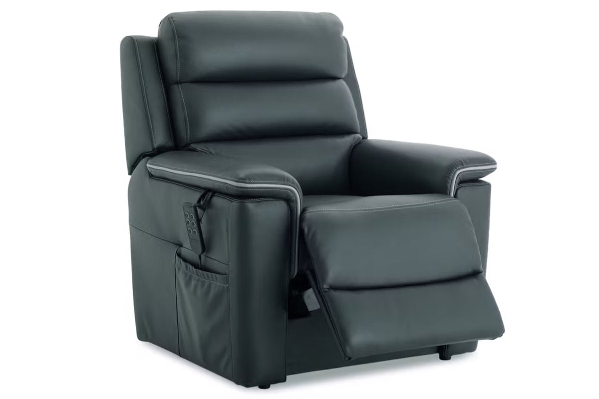 Alec Lift And Tilt Armchair | Trim | Charcoal-3