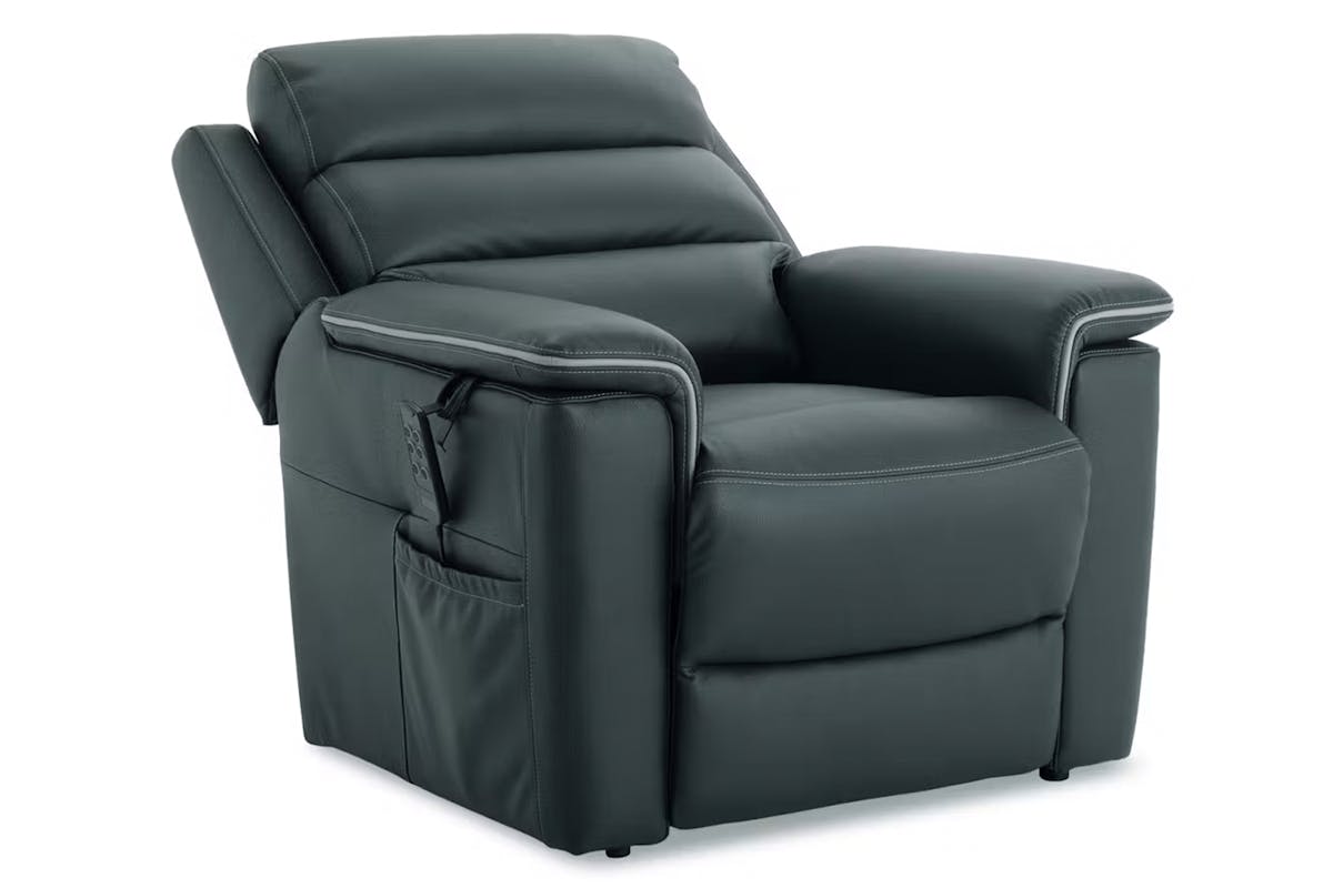 Alec Lift And Tilt Armchair | Trim | Charcoal-4