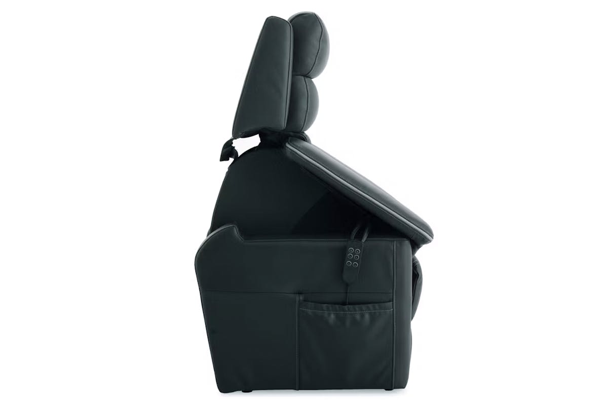 Alec Lift And Tilt Armchair | Trim | Charcoal-6