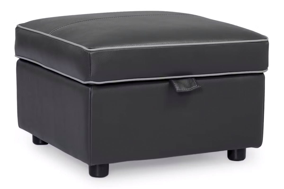 Alec Storage Footstool | Charcoal-4