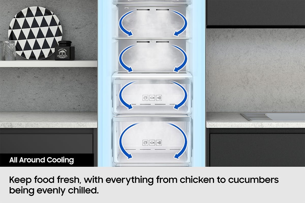 Samsung Smart Integrated One Door Fridge with SpaceMax™| BRR29723EWW/EU-7