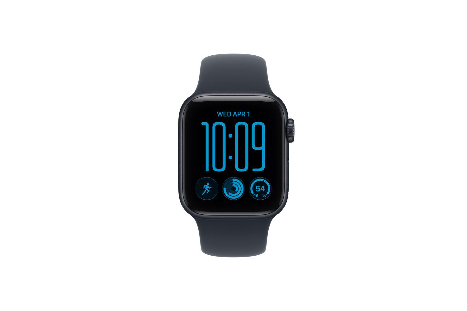 Apple Watch SE 3 | GPS | 40mm | Midnight Aluminium | Navy Blue Sport Band | M/L-2