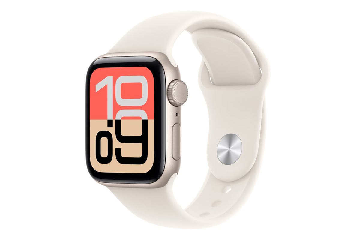 Apple Watch SE 3 | GPS | 40mm | Starlight Aluminium | Starlight Sport Band | S/M-11