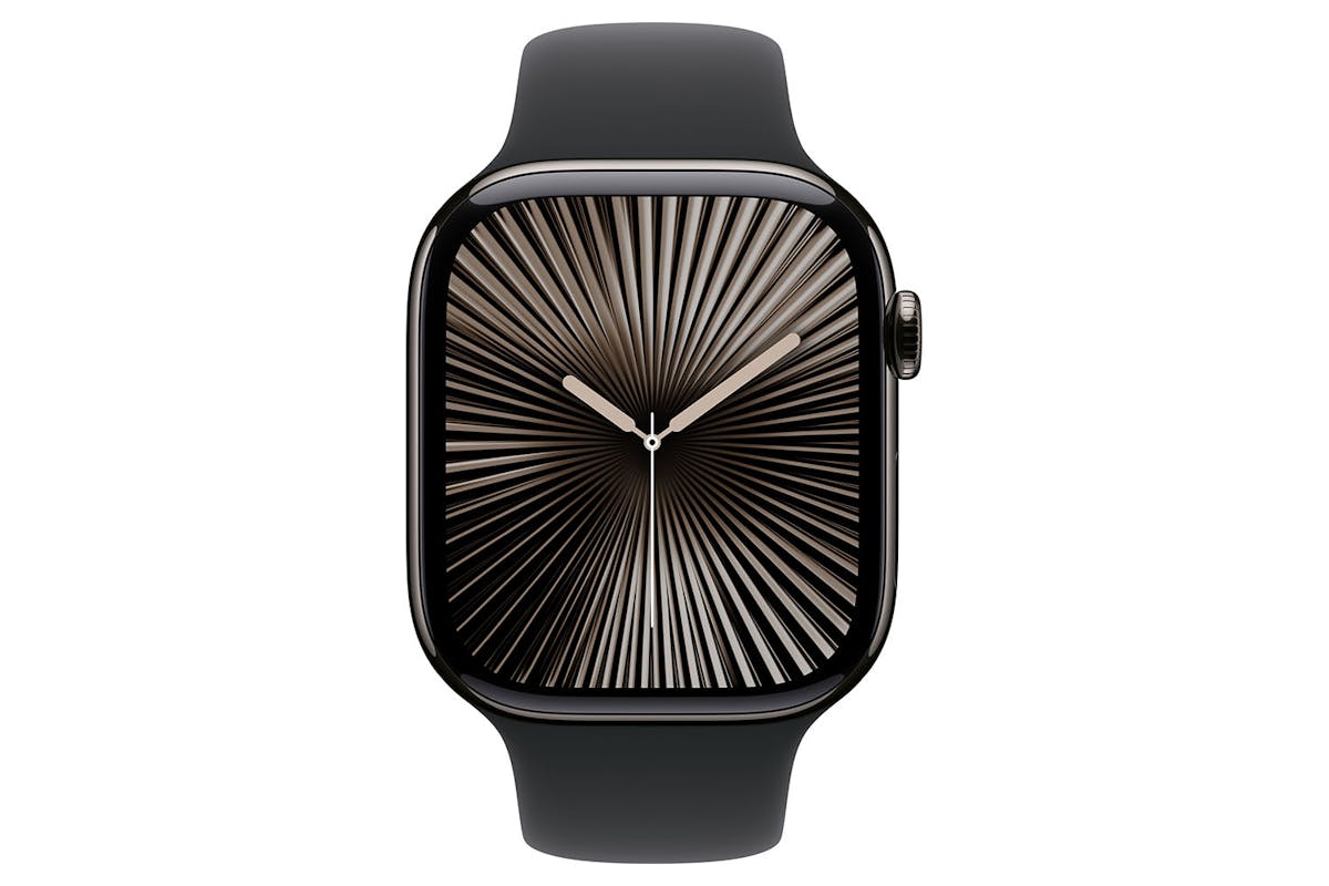 Apple Watch Series 10 GPS + Cellular | 46mm | Slate Titanium Case with Black Sport Band M/L-11