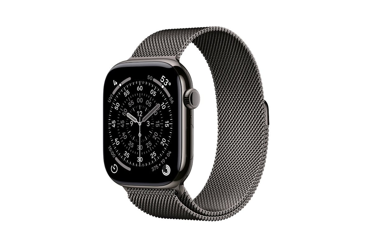 Apple Watch Series 11 | GPS + Cellular | 42mm | Slate Titanium | Slate Milanese Loop