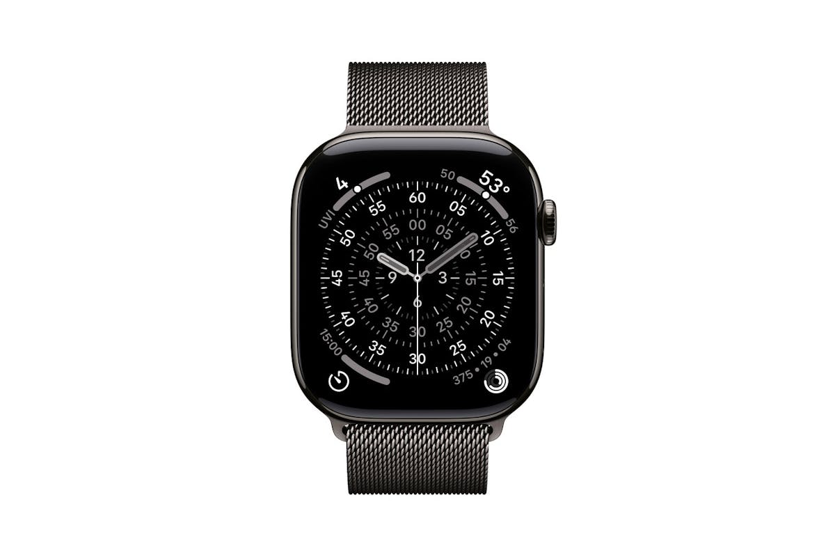 Apple Watch Series 11 | GPS + Cellular | 42mm | Slate Titanium | Slate Milanese Loop-2