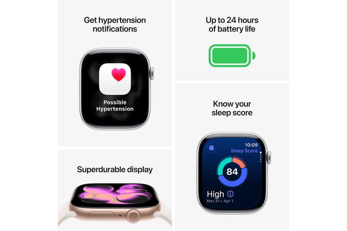 Apple Watch Series 11 | GPS + Cellular | 42mm | Slate Titanium | Slate Milanese Loop-3
