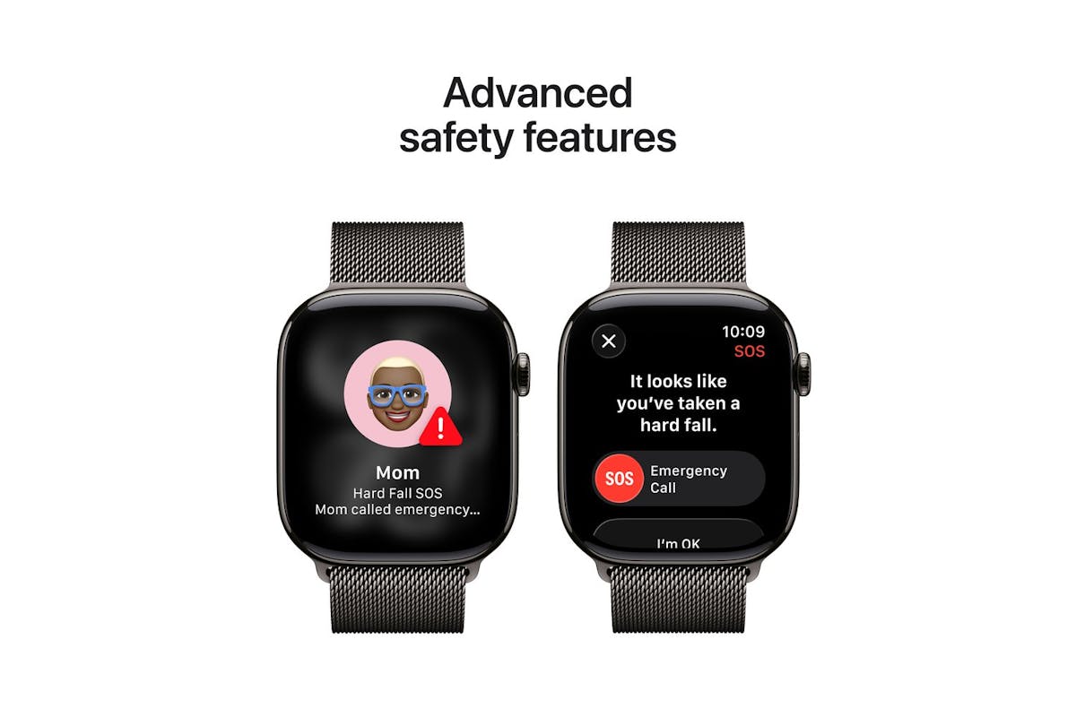 Apple Watch Series 11 | GPS + Cellular | 42mm | Slate Titanium | Slate Milanese Loop-6
