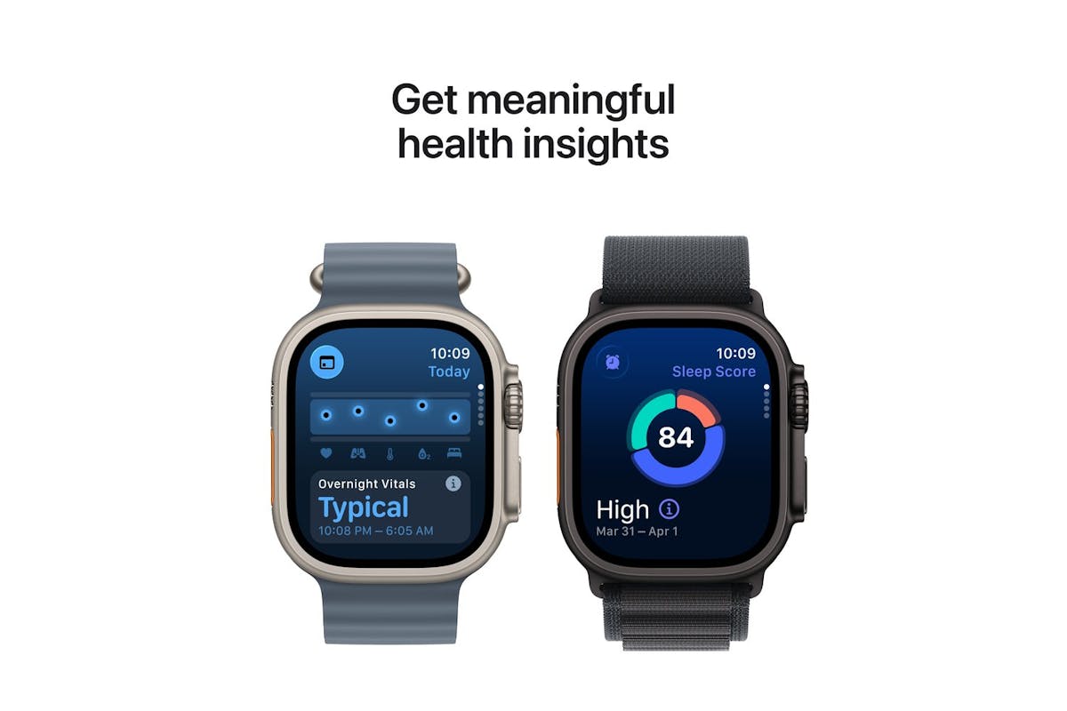 Apple Watch Ultra 3 | GPS + Cellular | 49mm | Black Titanium | Black/Charcoal Trail Loop  S/M-18