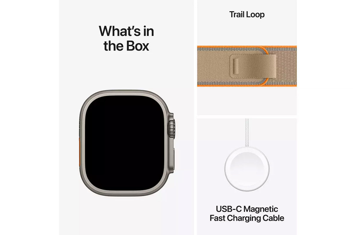 Apple Watch Ultra 4 | GPS + Cellular | 49mm | Natural Titanium | Sand Trail Loop | M/L-8