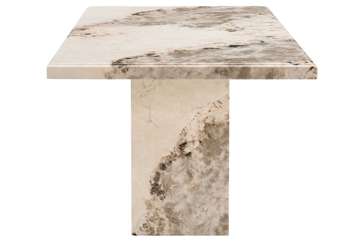 Canova Rectangular Dining Table | 160 cm | Mottled Mocha-5