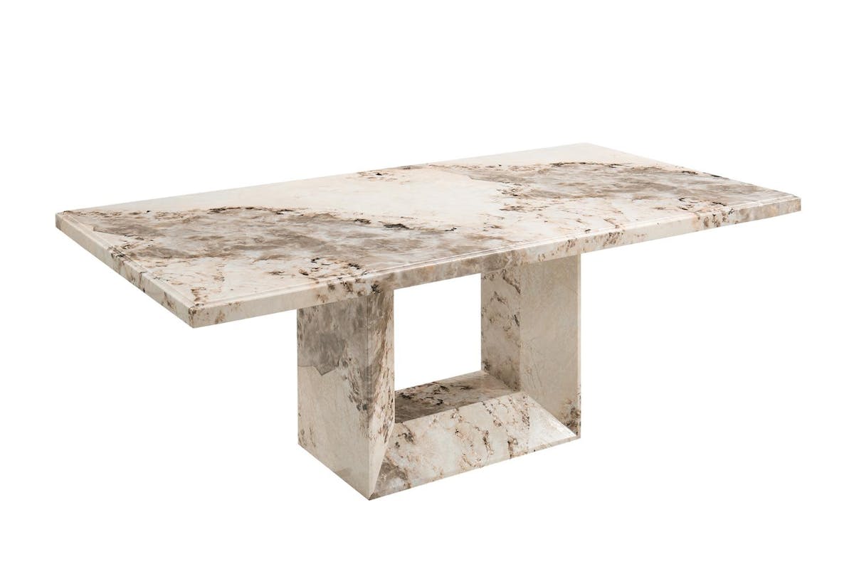 Canova Rectangular Dining Table | 200 cm | Mottled Mocha-4