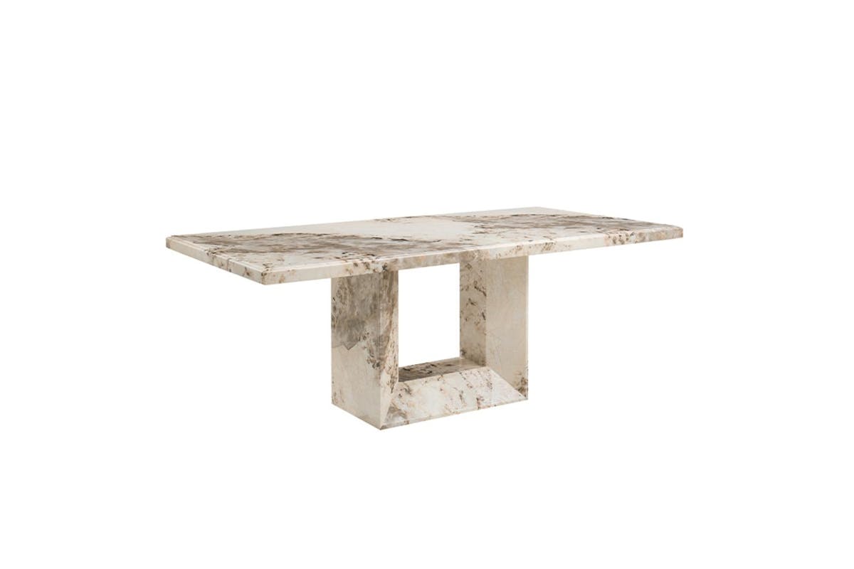 Canova Rectangular Dining Table | 200 cm | Mottled Mocha-5