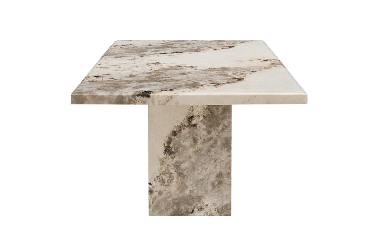 Canova Rectangular Dining Table | 200 cm | Mottled Mocha-6