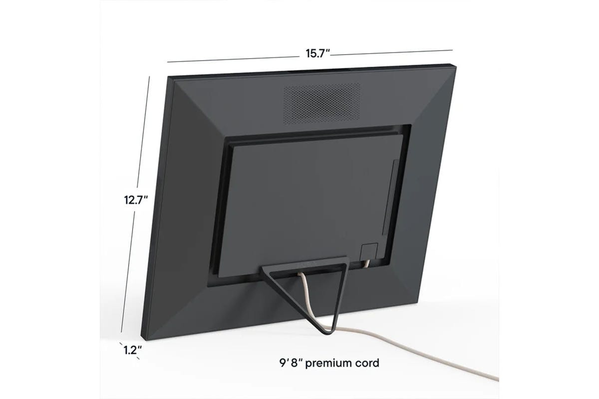 Aura Walden 15" HD WiFi Digital Photo Frame – Matte Black-3