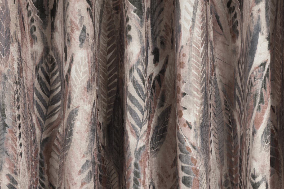 Aven Curtain | Charcoal/Champagne | 228 x 228 cm-2