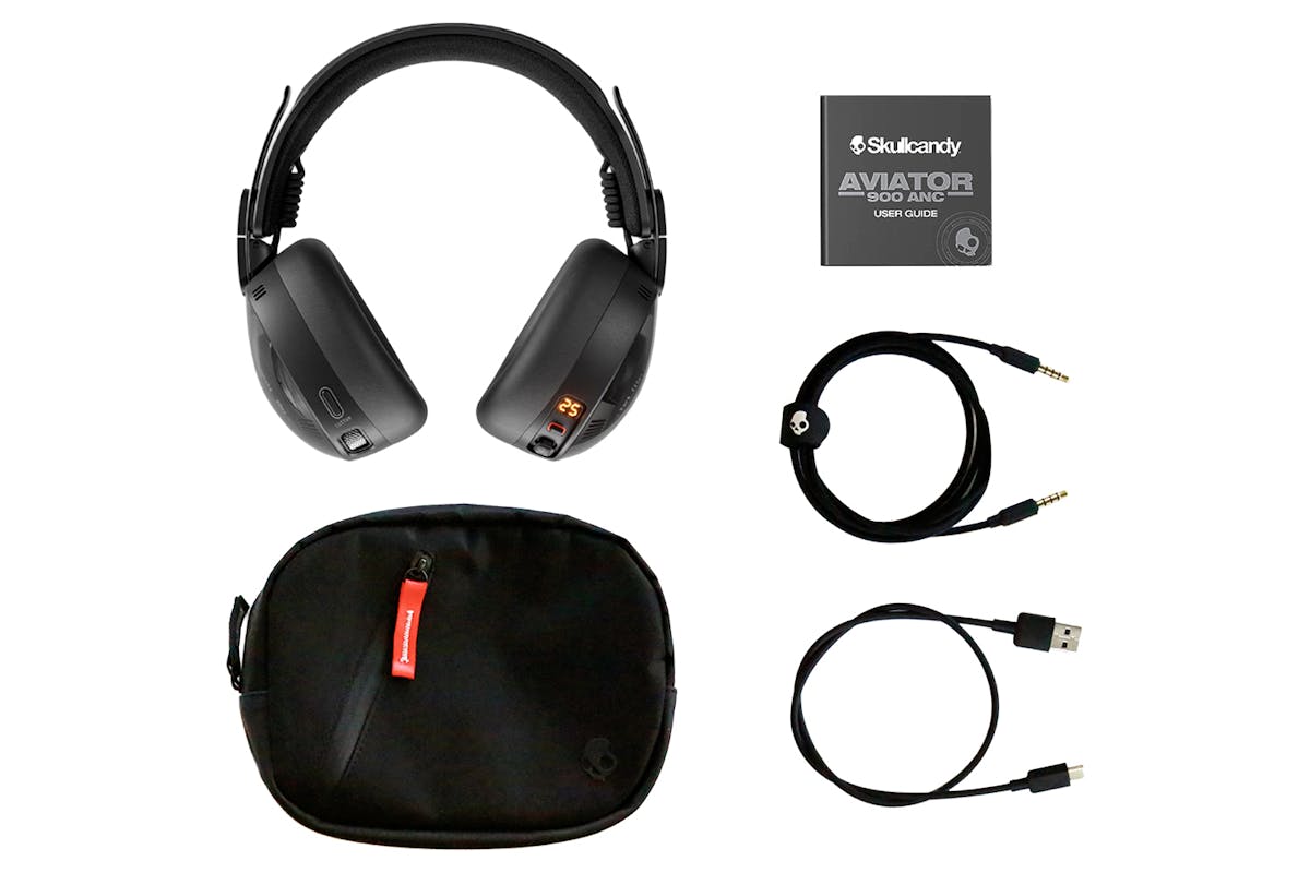 Skullcandy Aviator 900 ANC Noise Cancelling Wireless Headphones | True Black-8