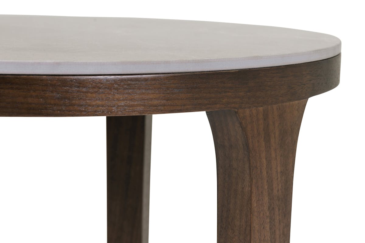 Avenza Round Drinks Table | Latte-4