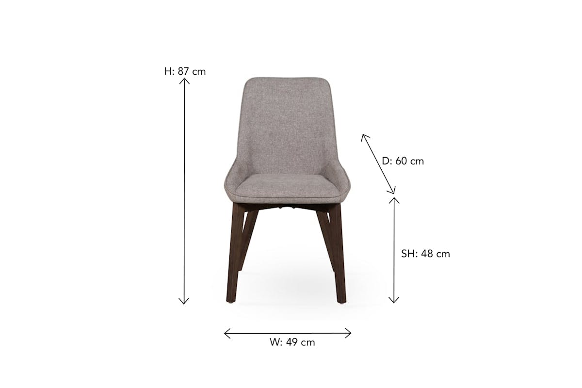 Avenza Dining Chair | Latte-10