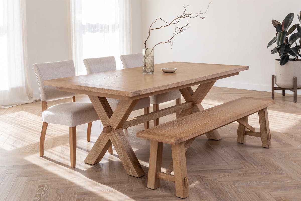 Ayden Rectangular Dining Table | Natural-2