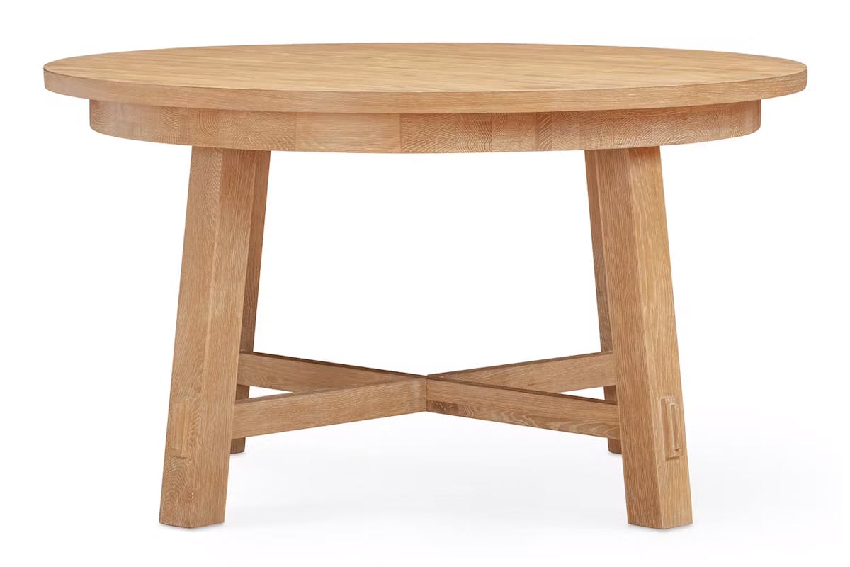 Ayden Round Dining Table | Natural