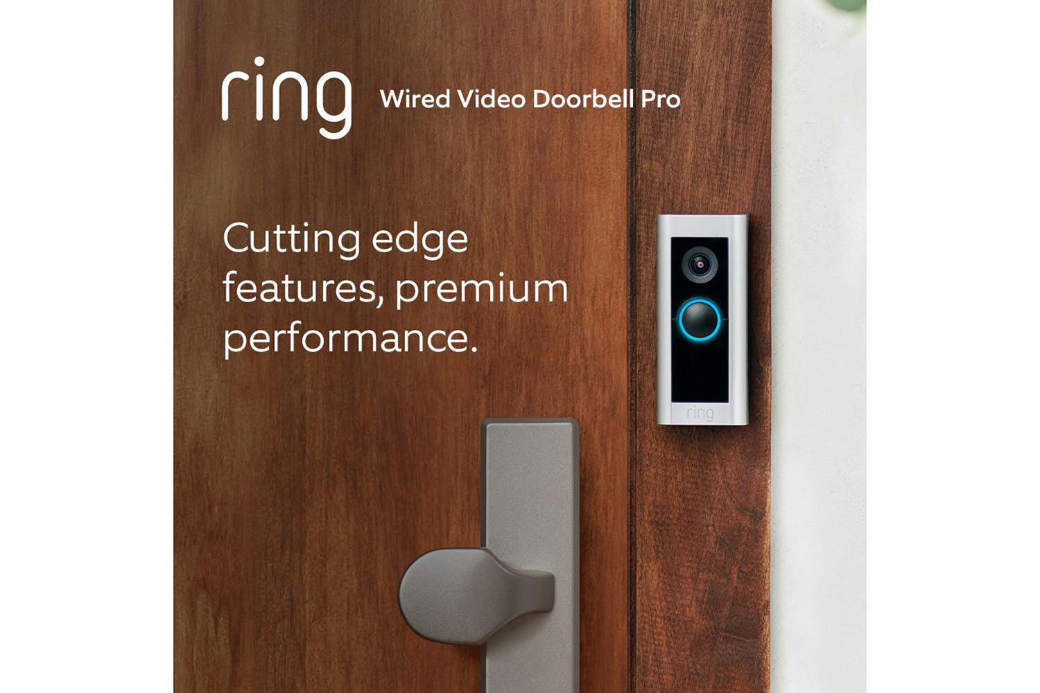 Ring Video Doorbell Pro 2 with Plug-in Adapter | Satin Nickel-12