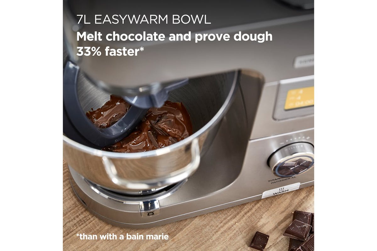 Kenwood Titanium Chef Patissier XL Mixer | KWL900.004SI | Silver-2