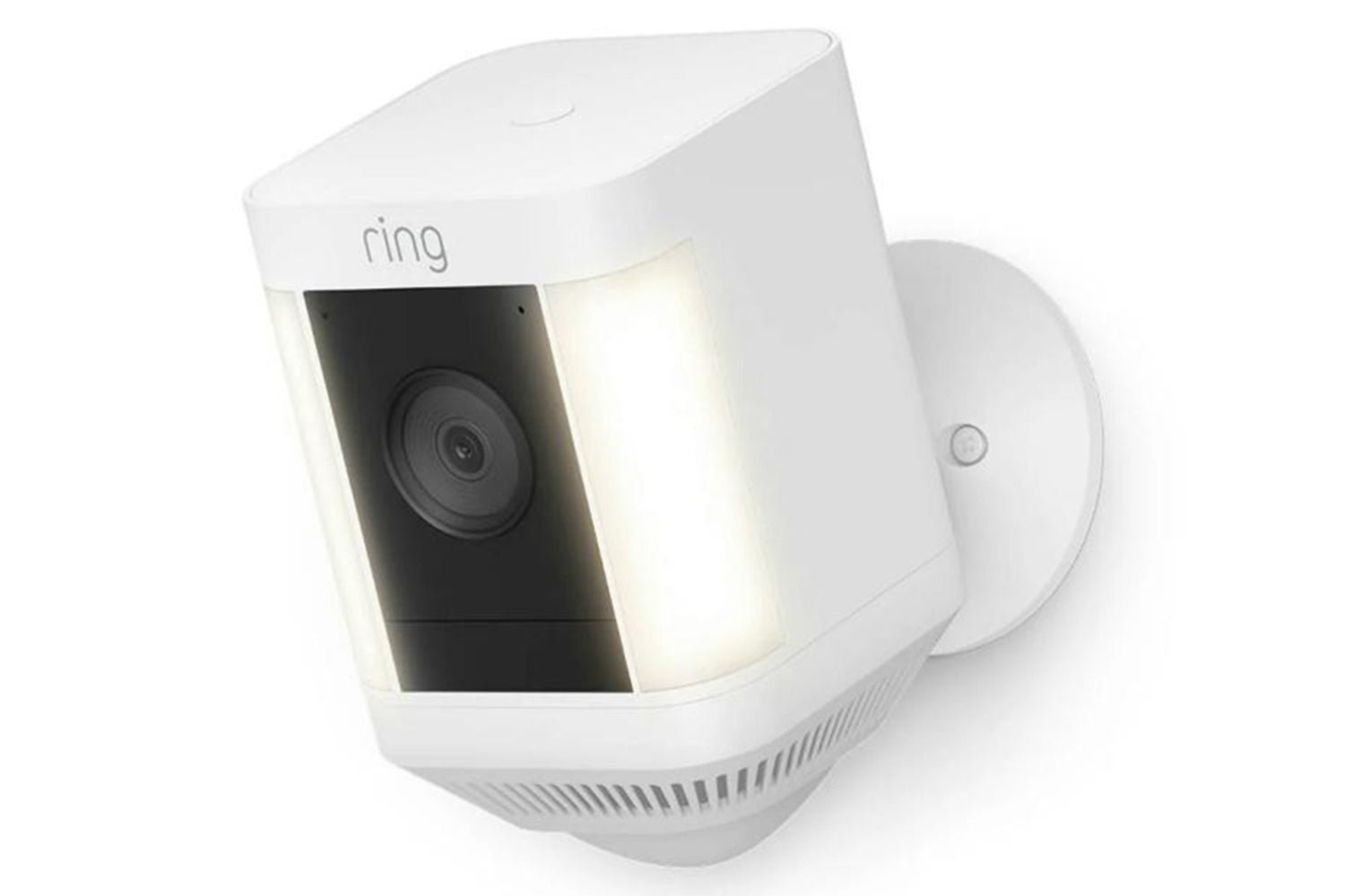 Ring Spotlight Cam Plus Battery | White