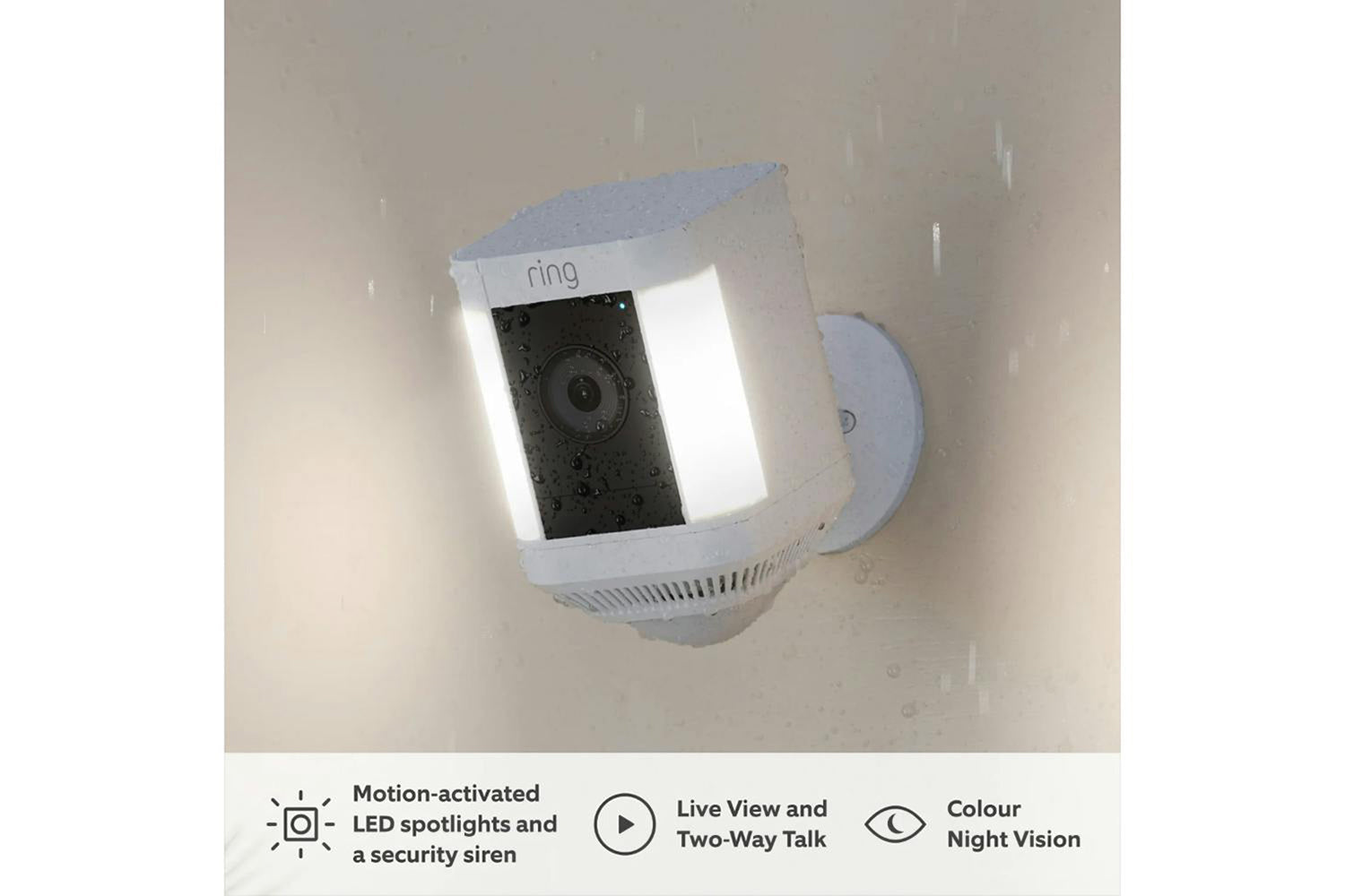 Ring Spotlight Cam Plus Battery | White-4