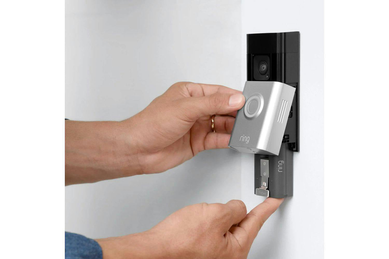 Ring Battery Video Doorbell Plus | Satin Nickel-2