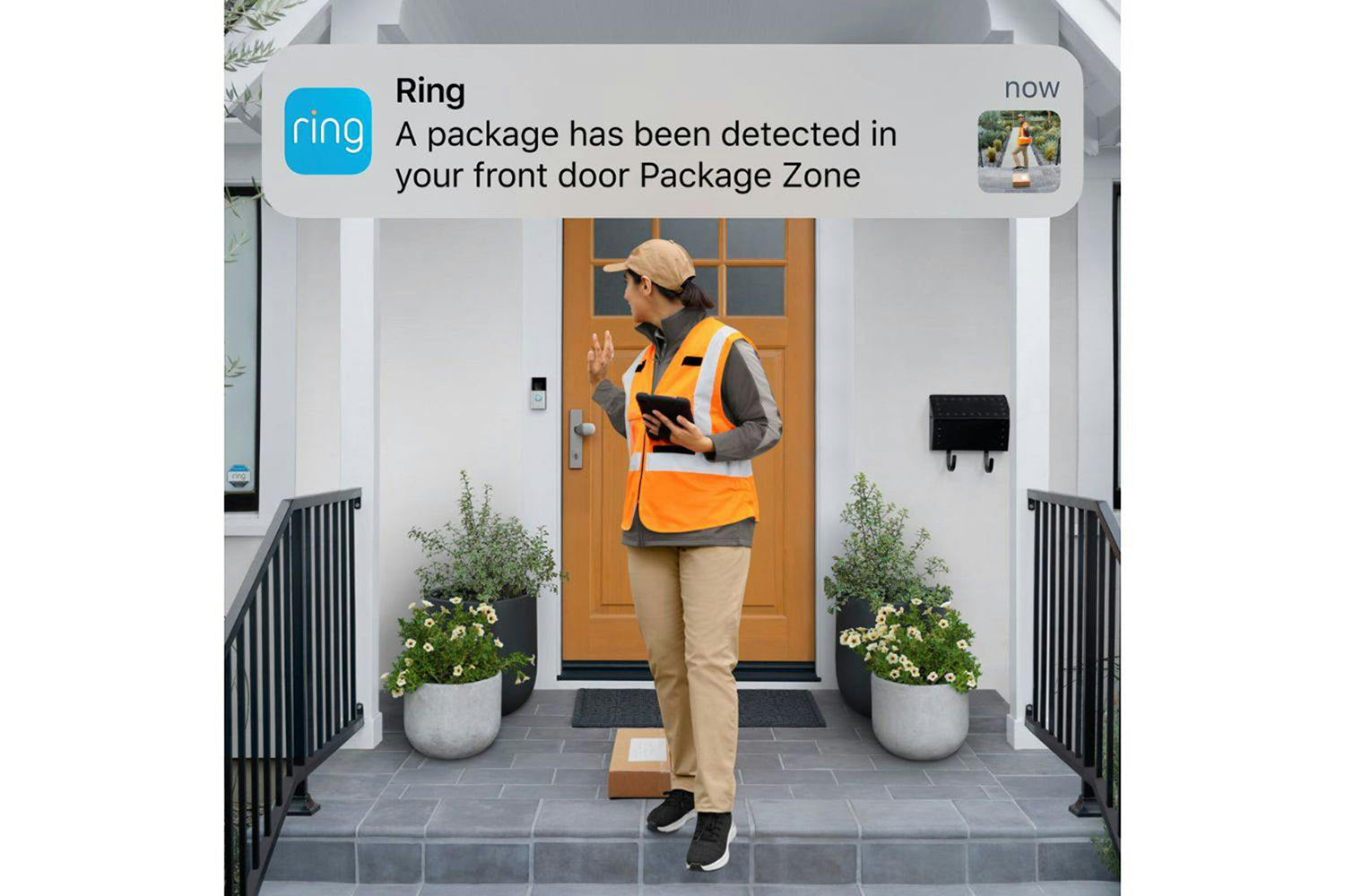 Ring Battery Video Doorbell Plus | Satin Nickel-5