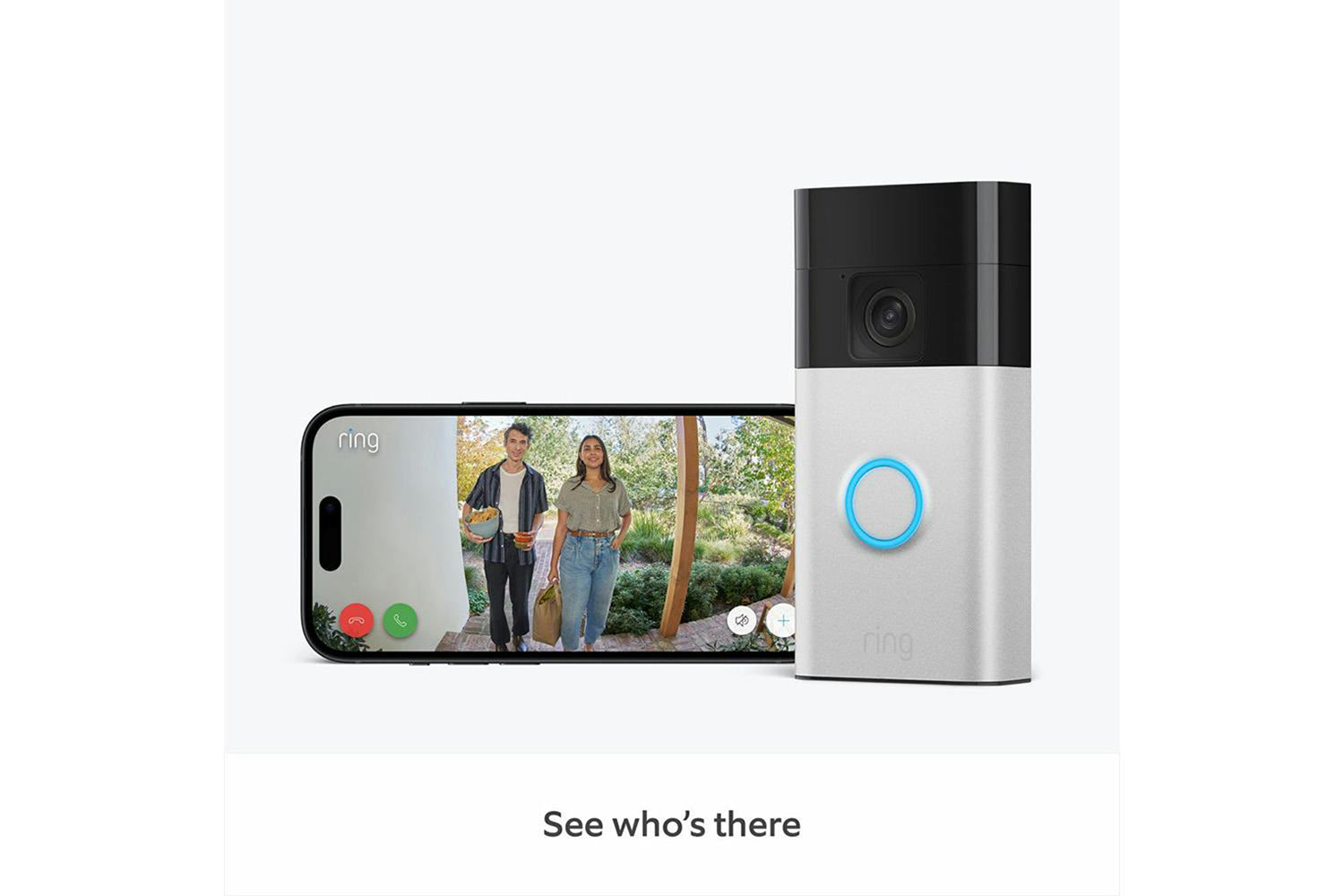 Ring Battery Video Doorbell | Satin Nickel-5