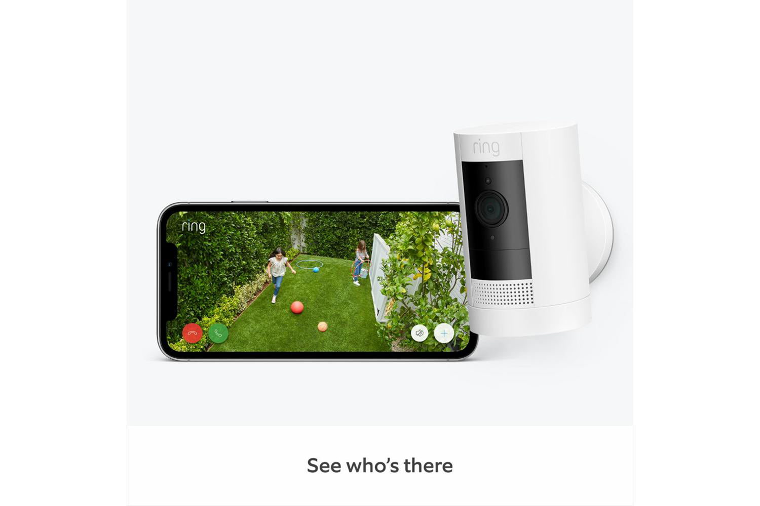 Ring Stick Up Outdoor Camera Battery Gen 3 | White-6