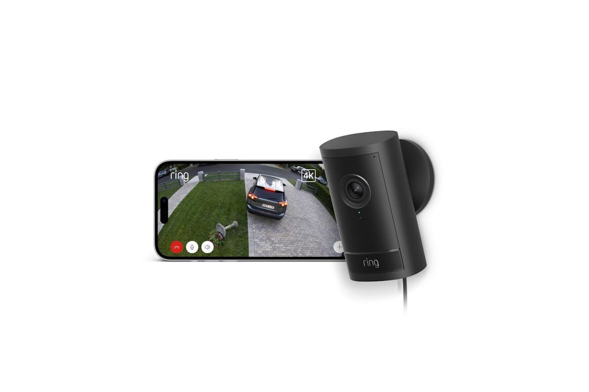 Ring Outdoor Cam Pro | Outdoor Security Camera | Plug-in | Black-2