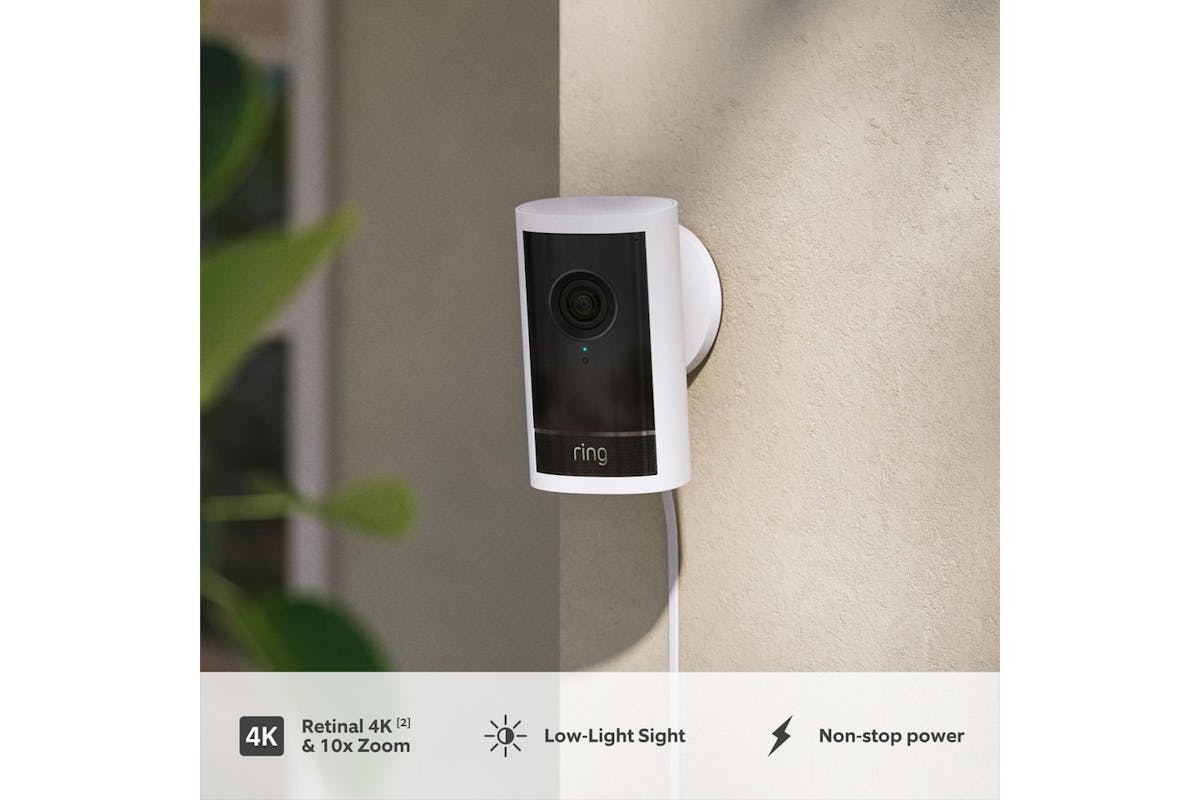 Ring Outdoor Cam Pro | Outdoor Security Camera | Plug-in | Black-3
